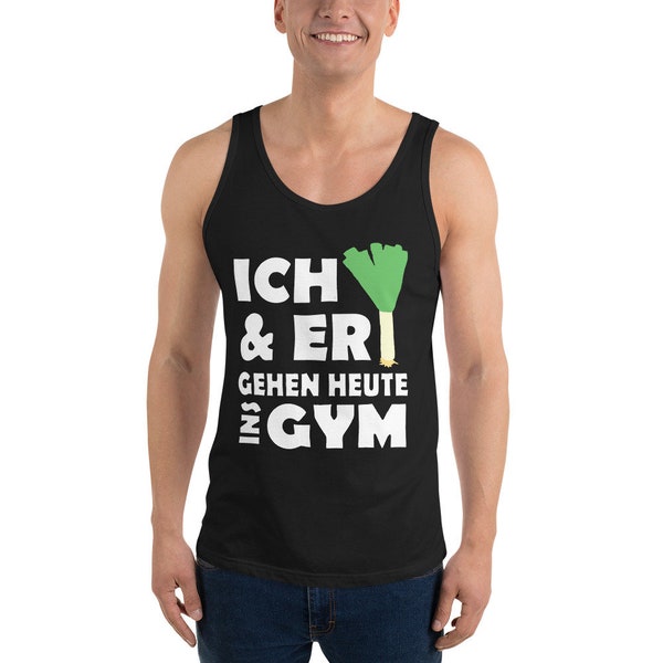 Fitnessstudio Gym Muskeln Fitness Laufen Geschenk Freunde Geschenkidee Männer Trainer Frau Tank-Top