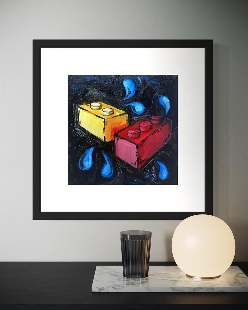 Personalized Pop Art, Memory Piece, Urban Graffiti Street Artwork, Commission Painting