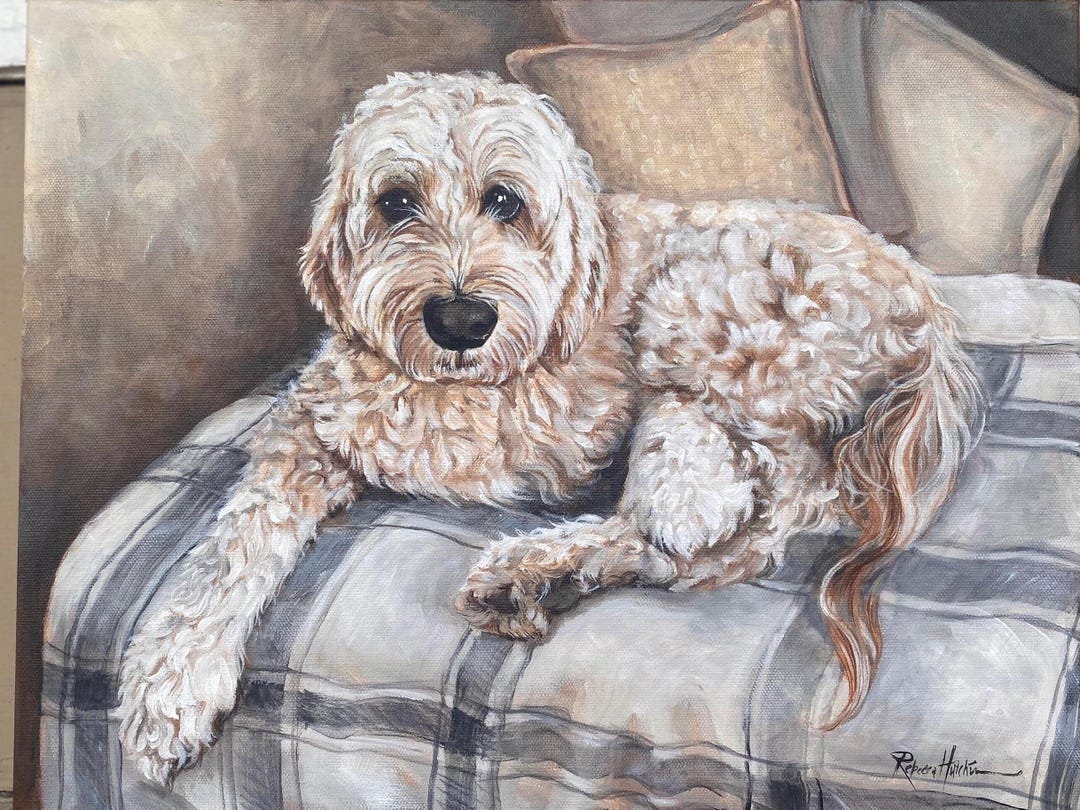Custom Pet Portrait Painting, Oil or Acrylic on Canvas - Etsy