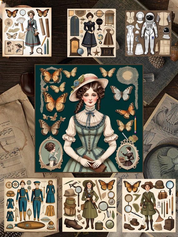 Explorer & Naturalist Paper Dolls Explorer & Naturalist Paper Dolls