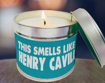Vela de Henry Cavill, Fan de Henry Cavill, Regalo de Henry Cavill, Regalo divertido para amigos, mujer, mujer, mejores amigos, regalo para ella, regalo para él