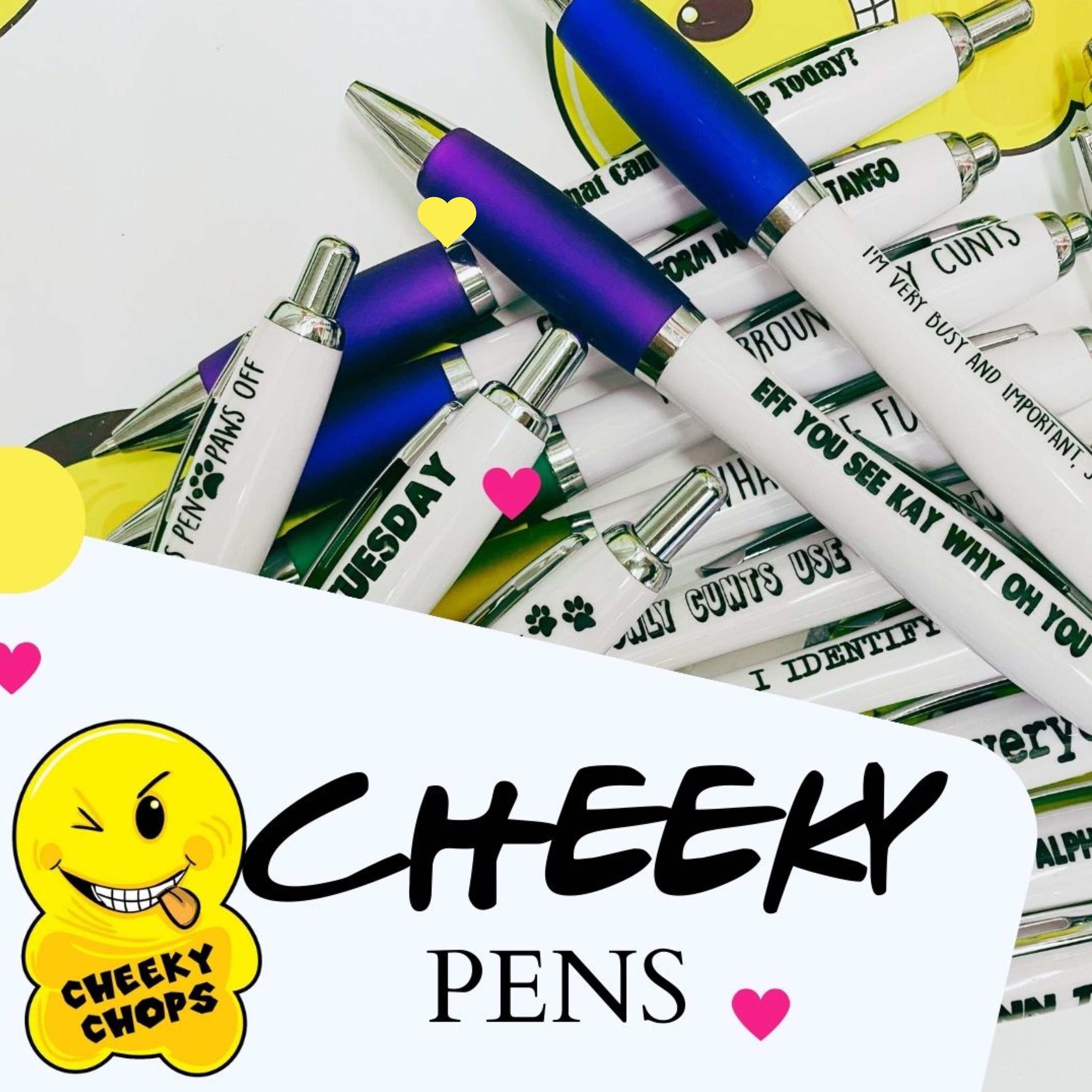 Funny Pen Pet Pen Joke Pen Novelty Pen Pen for Her Crazy Cat Lady's Pen PEN-59  