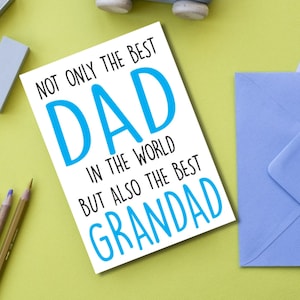 Carte d'anniversaire grand-père, cartes d'anniversaire pour grand-père, carte d'anniversaire grand-père F31