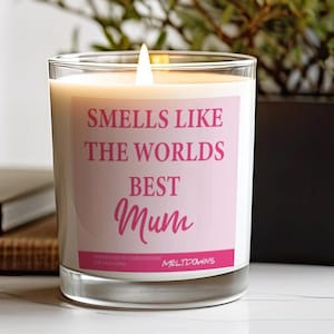 Mum Funny Gift | Mummy Birthday Gift Idea | Mother  Gift Candle | Scented Candles | Gift for Mum | World&#39;s Best Mam Candle