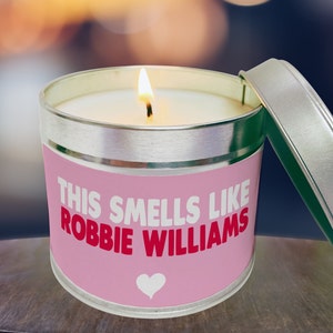 Lustige Kerze, Fan, Kerze Geschenk Geschenk für Sie, Geschenk für Ihn, Robbie Kerze