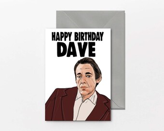 Happy Birthday Dave  Funny Birthday Card For Men Him Perfect For Brother Dad Best Friend IN-163