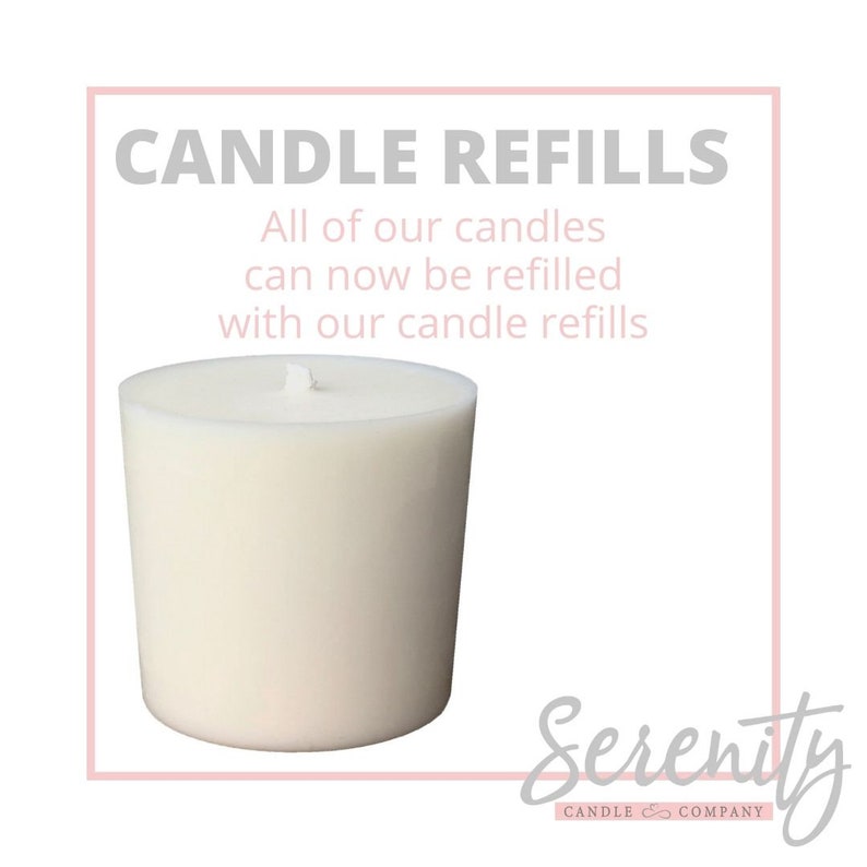 Candle Refills 30cl Jar Refills Hand Poured Vegan Soy Wax Etsy UK