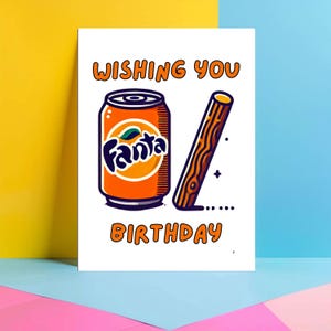 Carte d'anniversaire amusante - « Passez un anniversaire fantastique » - Carte de jeu de mots pour papa, maman, frère, soeur - Carte amusante pour lui ou elle JBS52