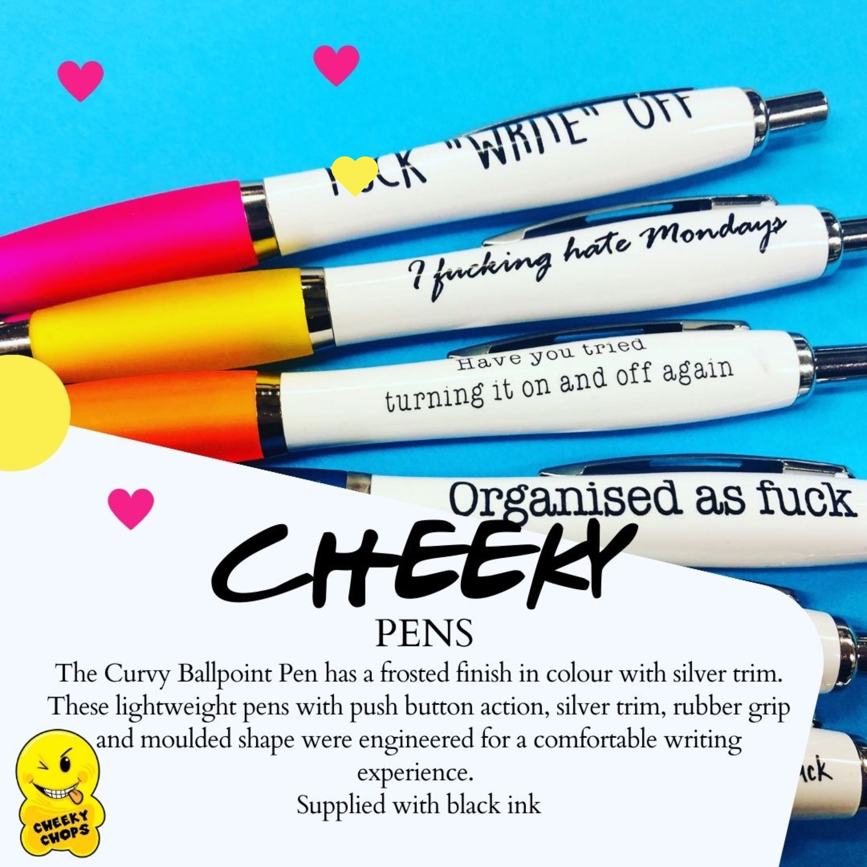 Funny Pen Pet Pen Joke Pen Novelty Pen Pen for Her Crazy Cat Lady's Pen PEN-59  
