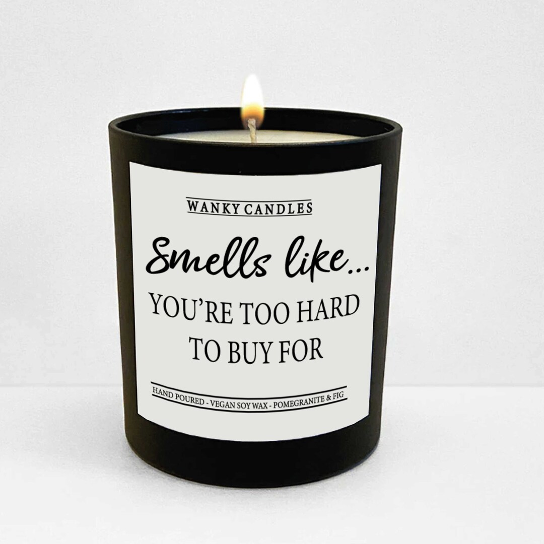 Wanky Candle Rude Candle Funny Candle friendship Gift Etsy UK