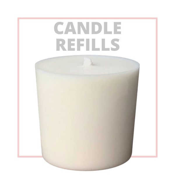 Candle Refills 30cl Jar Refills , Hand poured Vegan Soy Wax Refills for Jar and ceramic candles