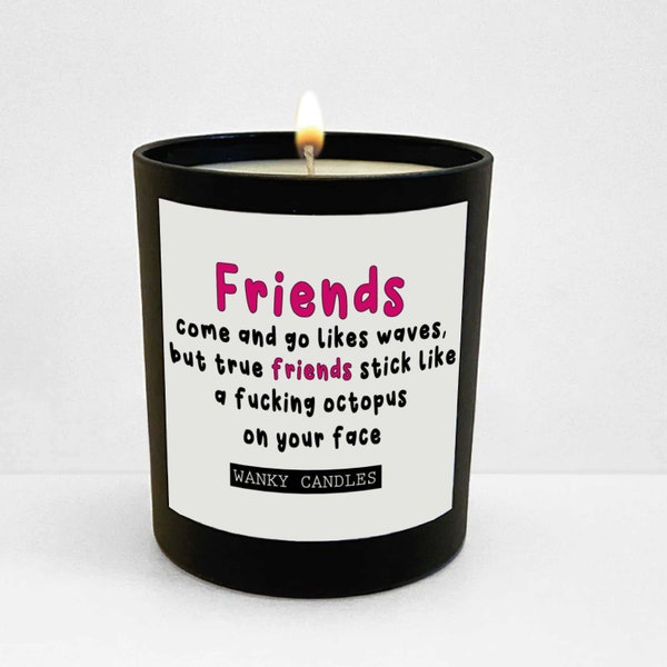 Wanky Candle , Rude Candle, Funny Candle - Best friend gift, Funny Friend gift, Friend Birthday candle, Funny candle gift WCBJ-200