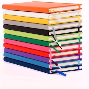A5 Write Notebook – Lined Paper Hardback Notebook Journal for home schools office