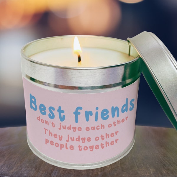Best Friend Candle,  Wanky Candle  Candle For Her , Funny Birthday Candle , Best friend candle ,Candle for Friend , Soy Wax Candle WCTIN- 91