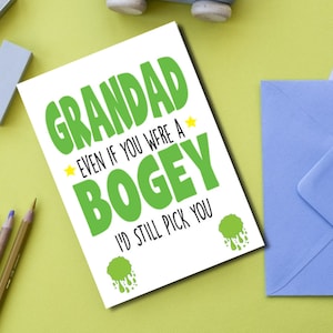 Carte d'anniversaire pour grand-père, carte pour grand-père, carte d'anniversaire, carte de fête des pères pour papa F48