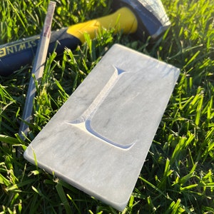 Stone Carving Marble Letters - Individual Alphabet Letters, Completely Hand Carved