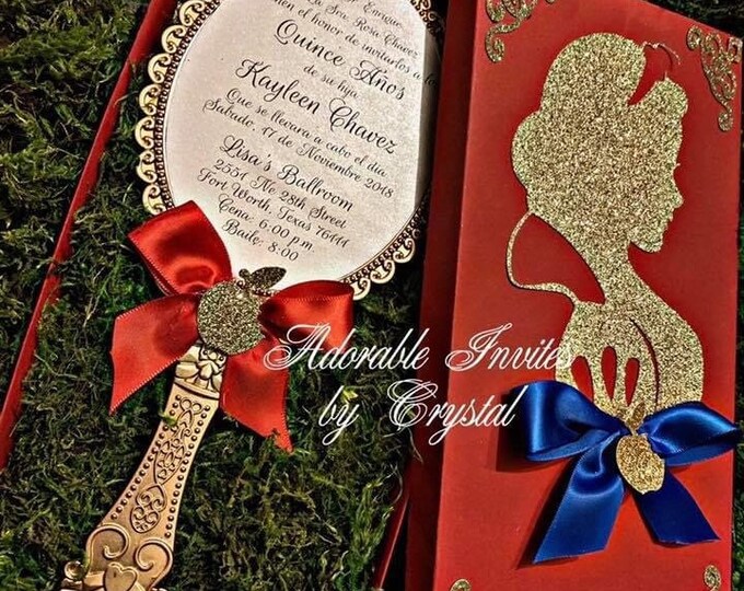 Snow White invitations