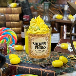 Sherbet Lemon Candle