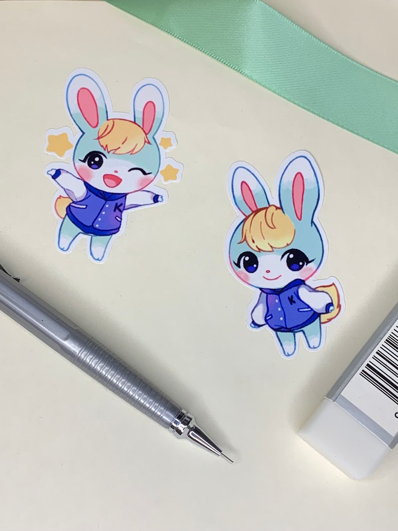 Sasha Animal Crossing Sticker - Etsy