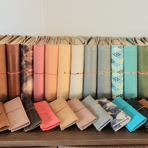 Leren omslagweekplanner, leren agendaomslag, leren A5-notebookhoes, leren planners, leren dagboek
