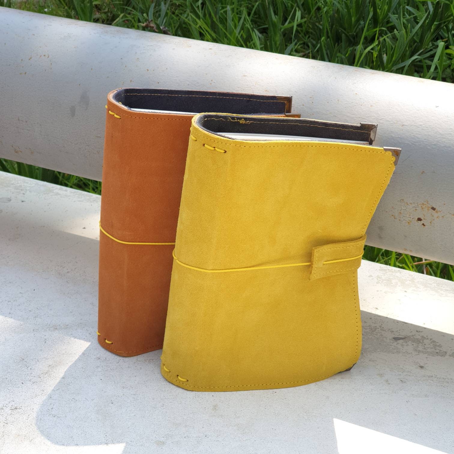 A5 Leather Cover, Leather Notebook Cover With Notebook, Leather Journal