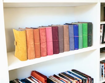 A5 Leather Planner, Leather Notebook Cover with Notebook, Leather Journal Cover, Refillable Cover, Moleskine Journal Cover, Bullet Journal