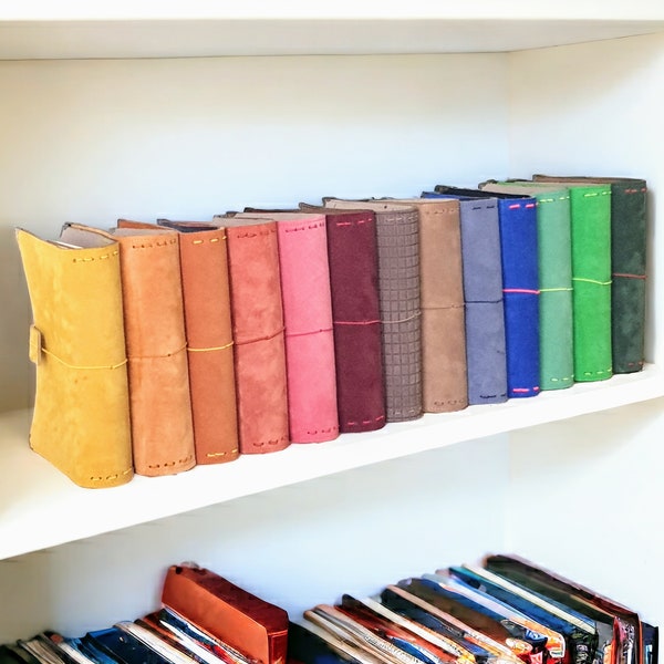 A5 Leather Planner, Leather Notebook Cover with Notebook, Leather Journal Cover, Refillable Cover, Moleskine Journal Cover, Bullet Journal