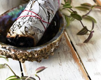 Protection Bundle | White Sage Smudge Stick for Cleansing & Red Evil Eye Bracelet for Protection | Juju Tribe