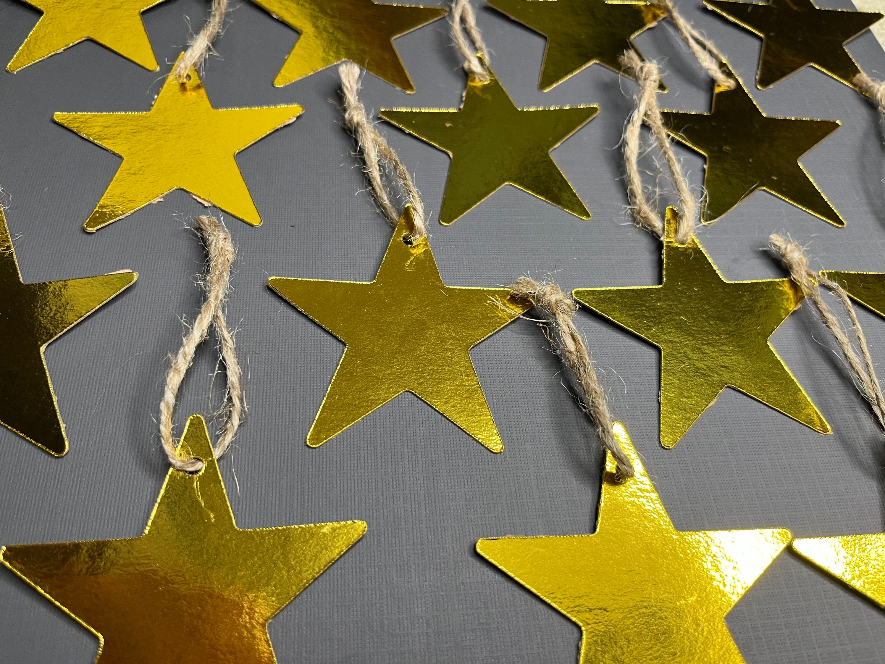 Mini Silver Glitter Holographic Star Stickers 250 Stars 