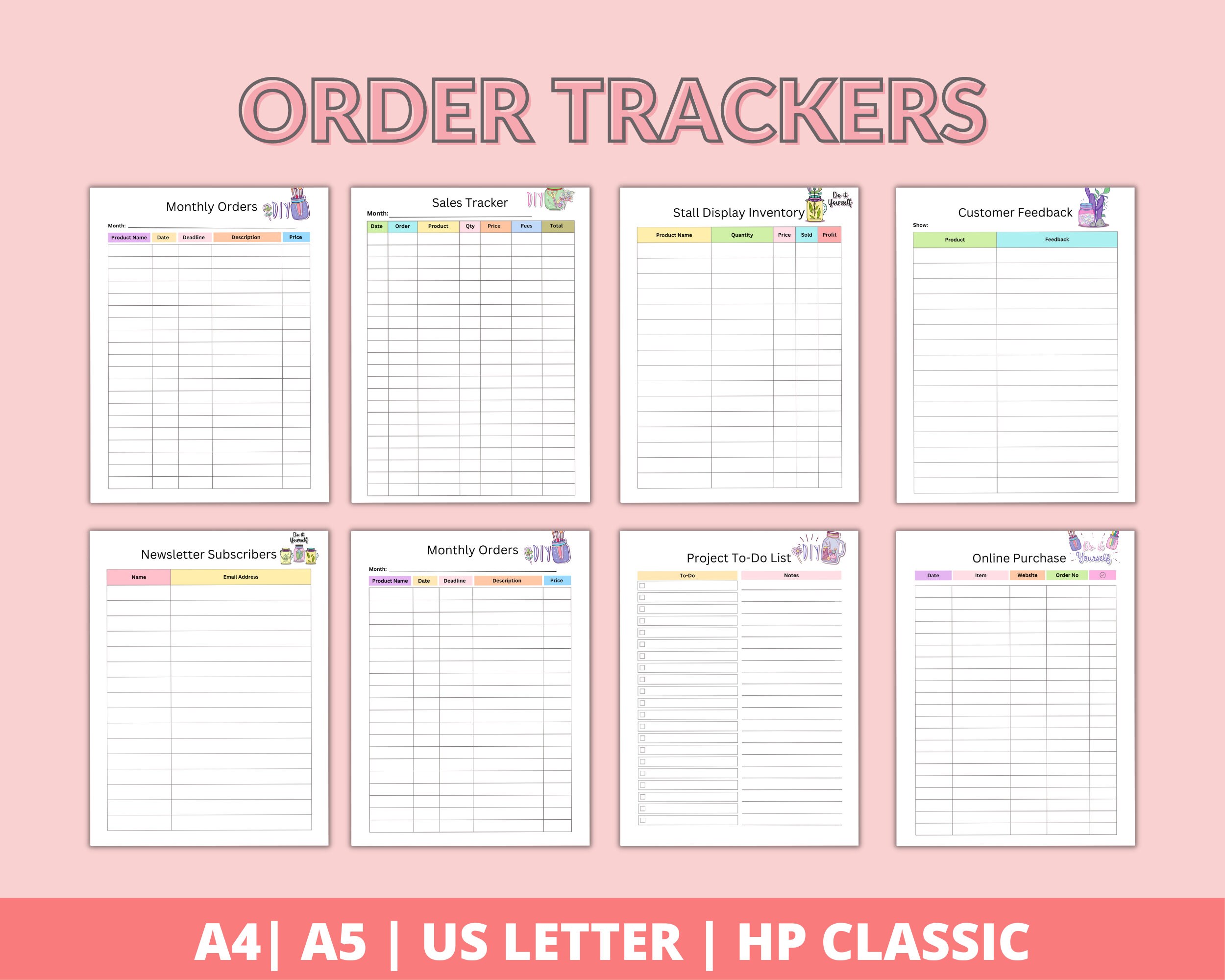 Craft Organization Binder Craft Planner Craft Project - Etsy