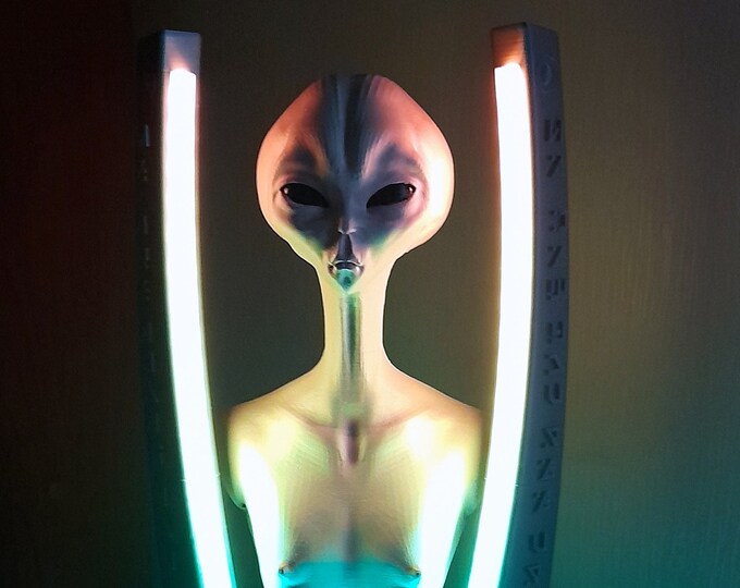Alien RGB Vu-meter Stand 1/2 Scale (wi-fi+rf+manuel) - Etsy