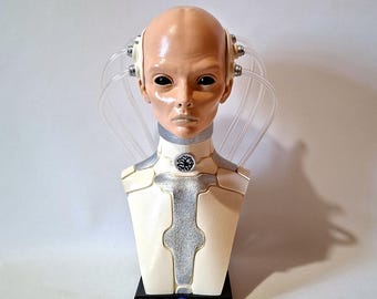 Popiersie Obcego w skali naturalnej, science fiction, przedmiot kolekcjonerski Obcy