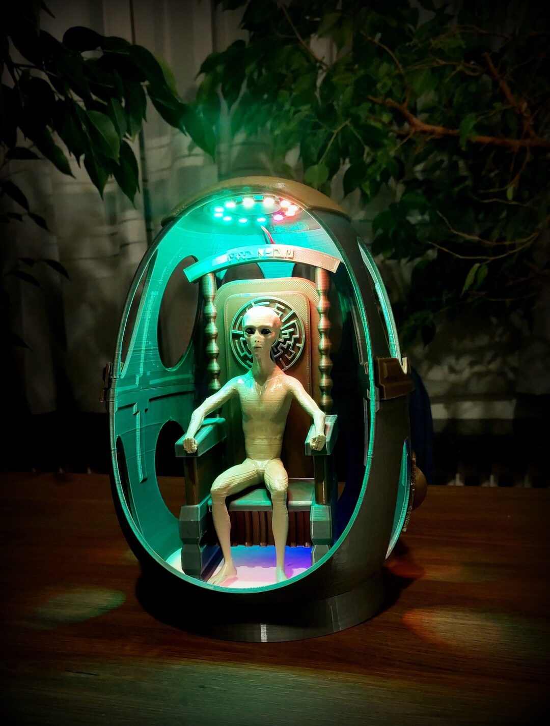 Alien Egg Transporter Rgbremote Control Etsy