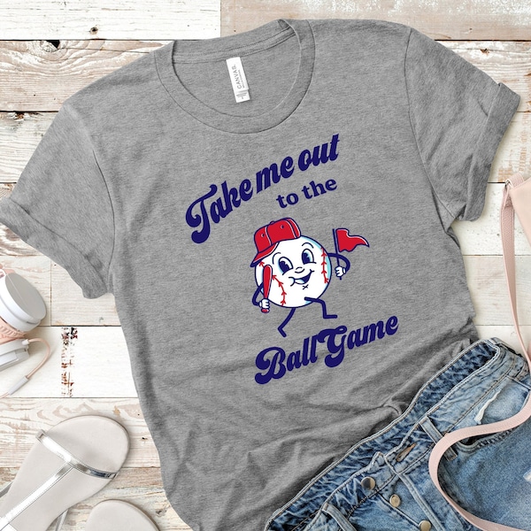 Take Me Out to the Ball Game T-shirt| Baseball Shirt| Baseball Mom Tee| Ballpark Mama| Love of Baseball| National Pass Time| Ball Tee| Gift