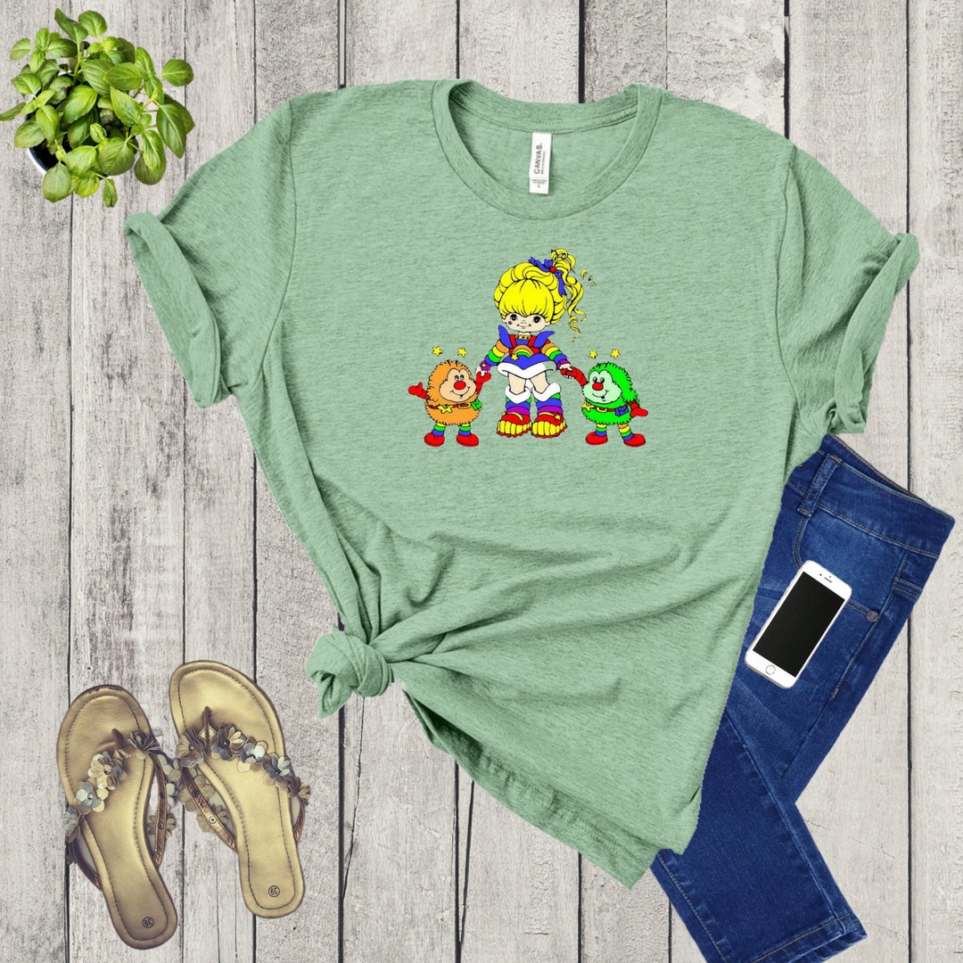 Rainbow Brite Shirt Rainbow Brite Tshirt 80's Babies Classic Cartoons