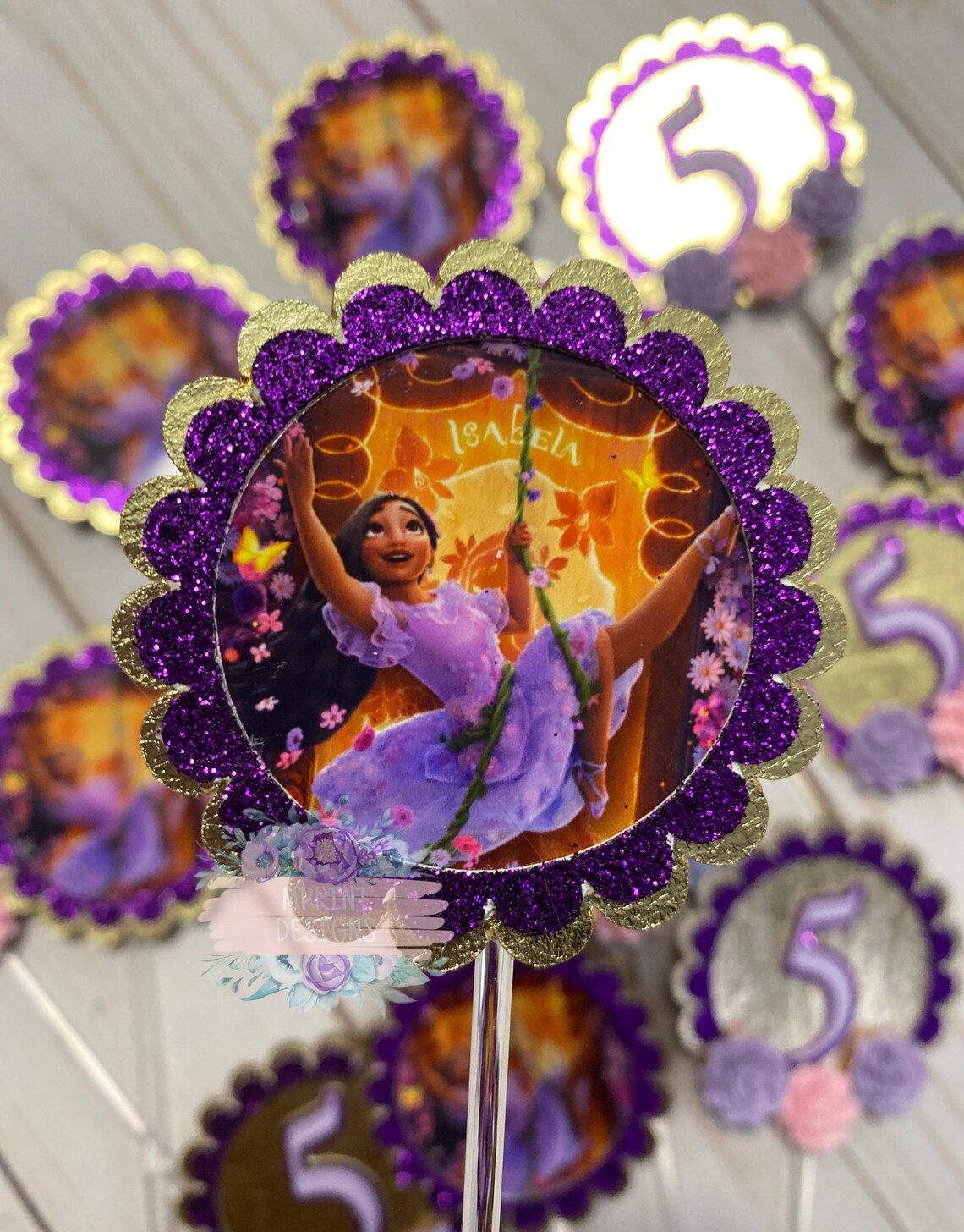 Encanto Cupcake Toppers Encanto Inspired Cupcake Toppers Etsy Canada