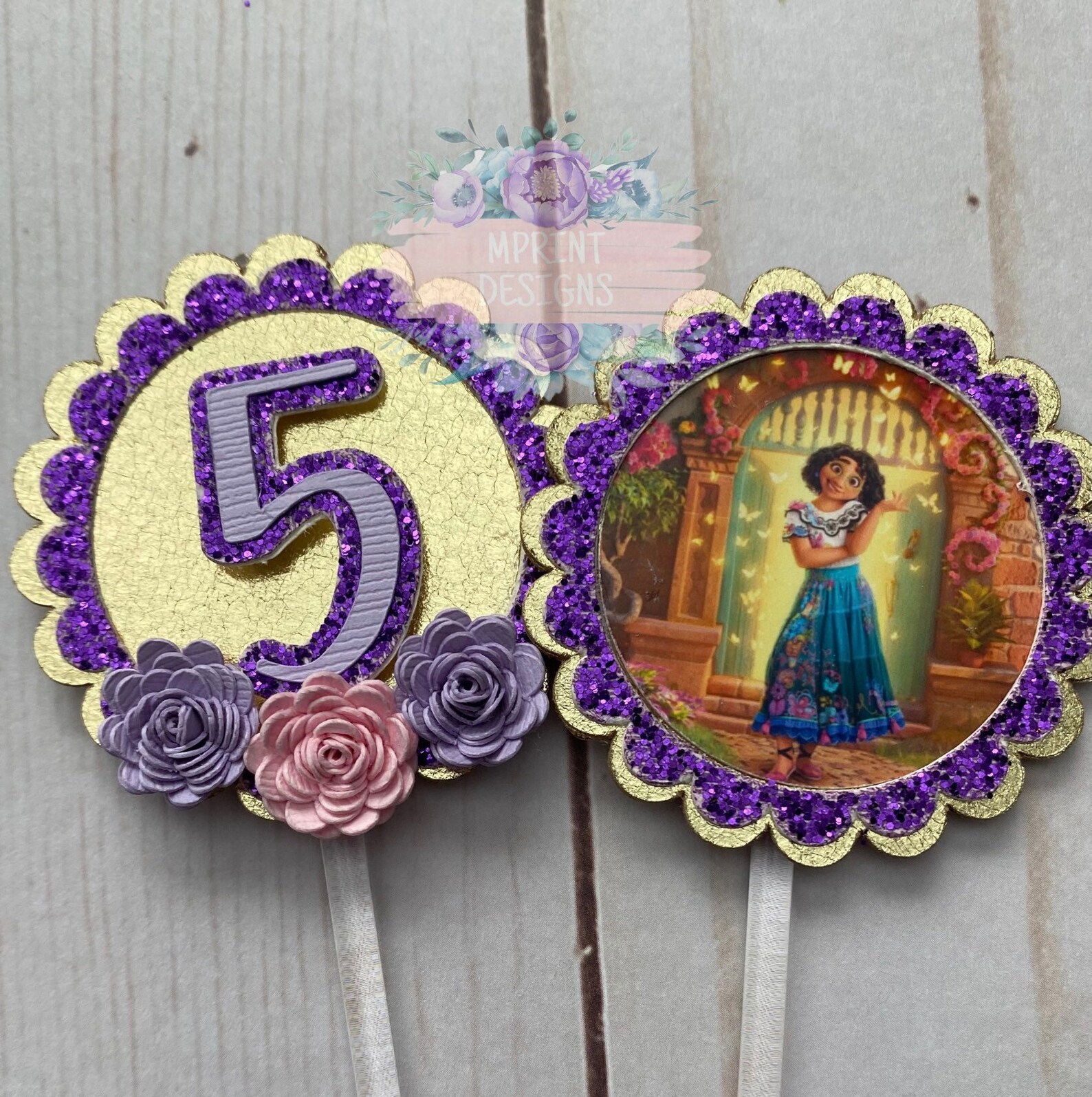 Encanto Cupcake Toppers Encanto Inspired Cupcake Toppers Etsy Canada