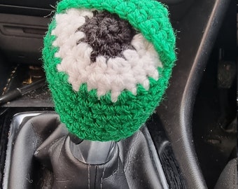 The Green Eye Monster Gear Knob Cover (Pattern Only)