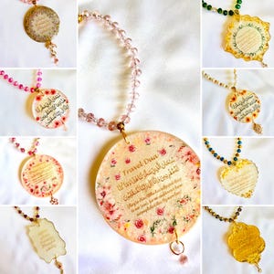 Handmade Islamic Car hanging- Travel Dua