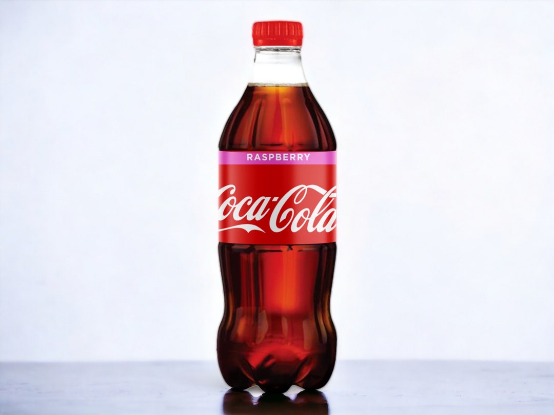 Coca-cola Raspberry 0,5 L - Etsy