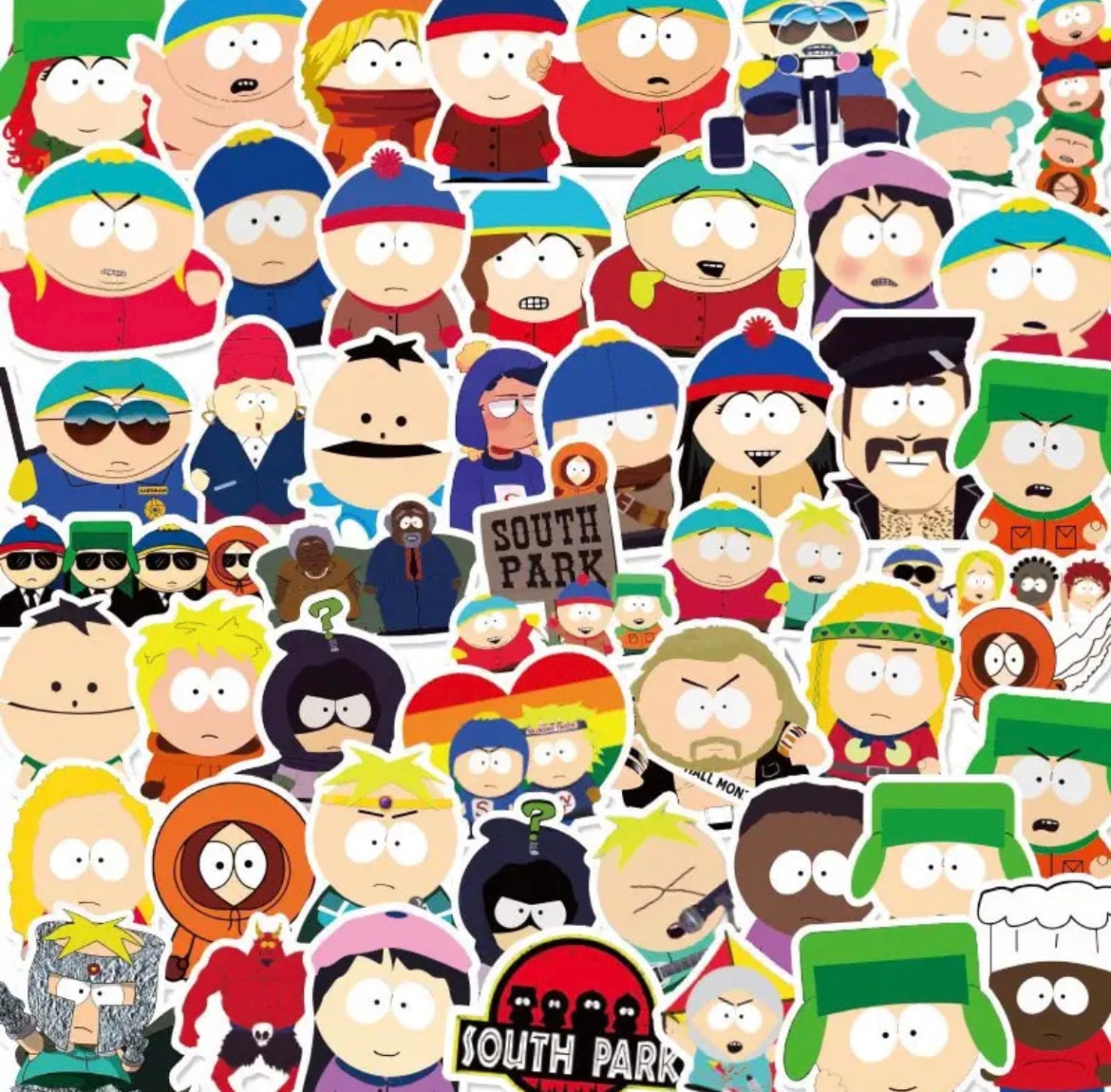 50 South Park Stickers 