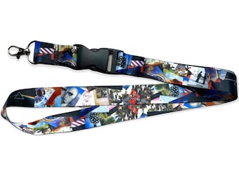 Pink Floyd Album Cover Lanyard