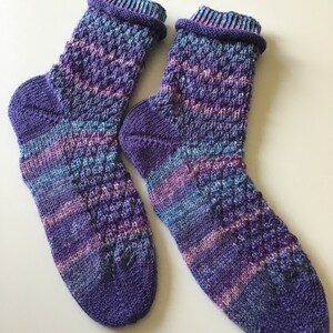 Hand knitted socks, Hand knitted wool socks, Hand knitted socks