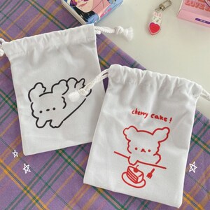 cat storage bag kawaii cat gift valentine lucky cat drawstring bag Maneko neko gift bag cat gift bag Drawstring non woven fabric bag