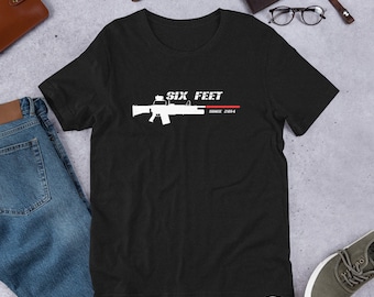 Six Feet: Grafisk T-shirt