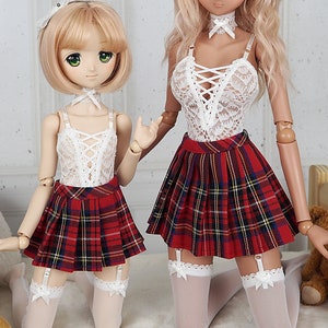 Doll Skirt Checkered - Etsy