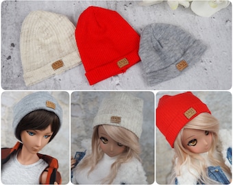 ¡MUCHOS TAMAÑOS! YoSD, Minifee, Smart Doll 1/3 BJD - Gorro unisex colorido con logo de cuero para muñecas
