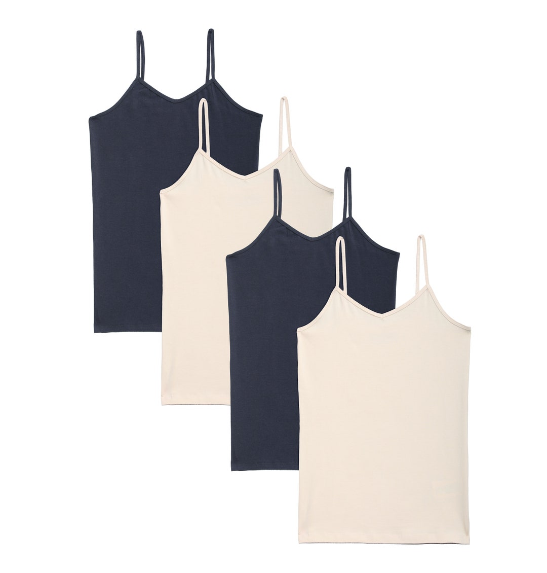 Cleocotton, Girls Tank Top 100 ORGANIC COTTON Cami Tank Top Girls