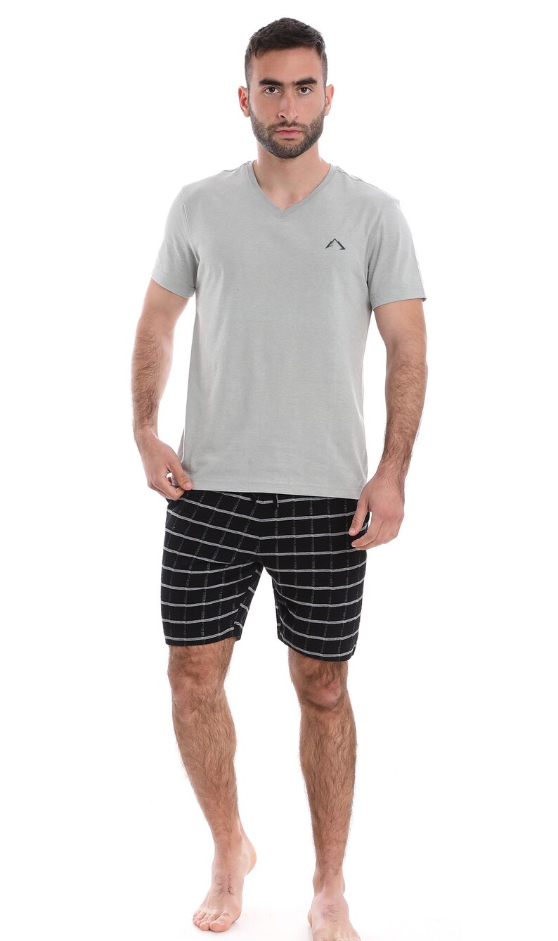 Men's Cotton Rich Pajama Set Mens Sleepwear Set Etsy