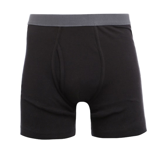Organic Underwear – Premium Cotton Briefs for Men – Breathable –  Comfortable – 2 Pack (Black & Blue)